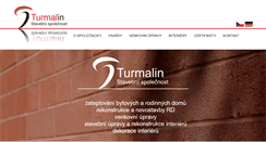 Desktop Screenshot of fasady-turmalin.cz